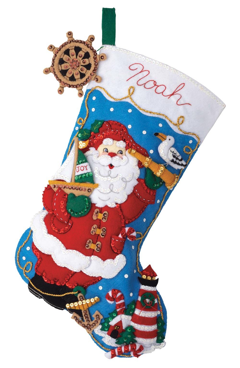 Ahoy Santa Felt Stocking Kit