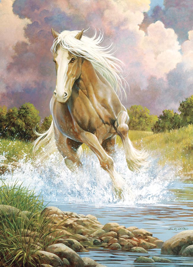 River Horse Jigsaw Puzzle