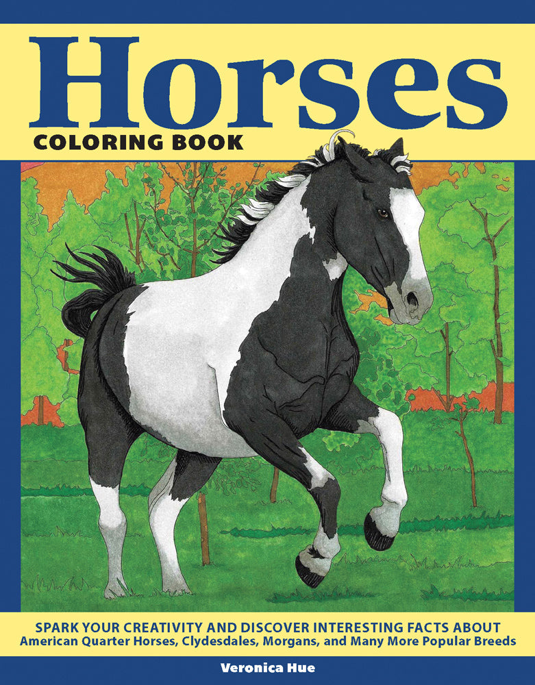 Horses Coloring Book