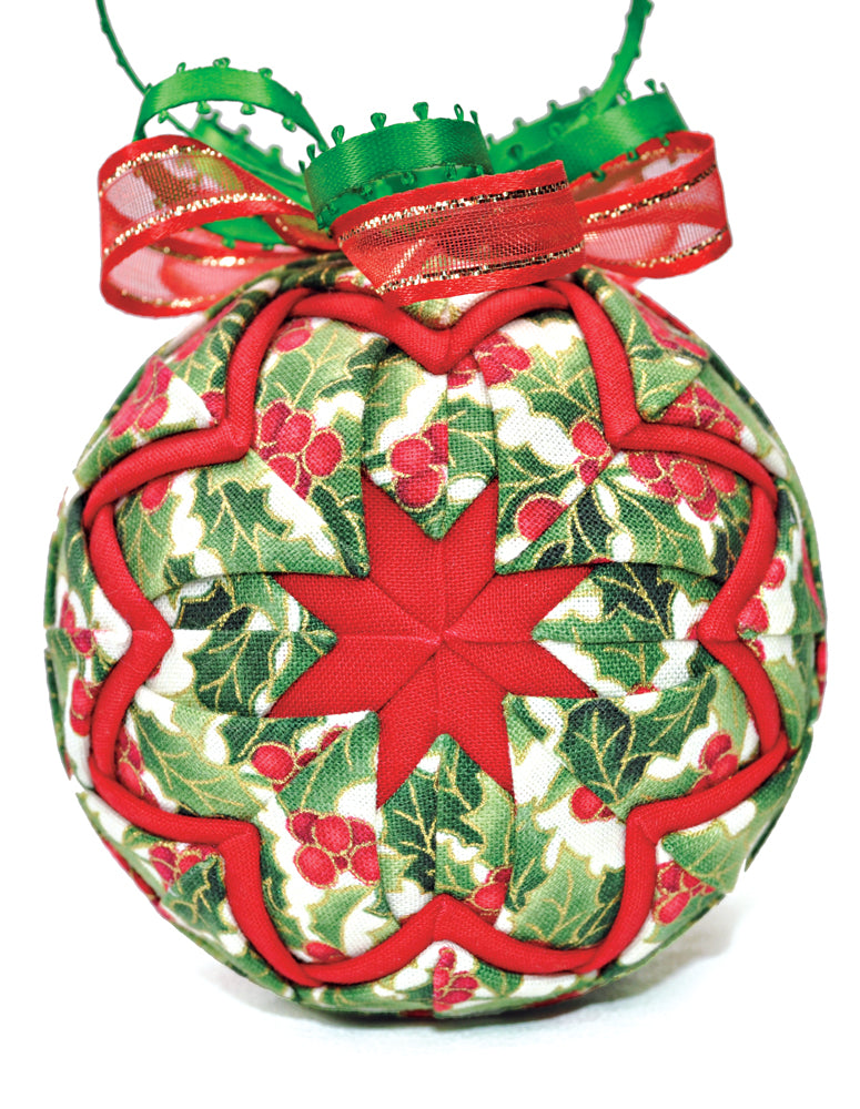 Christmas Delight Quilted Ornament Kit