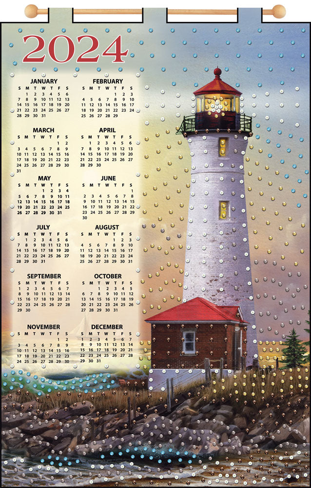 Lighthouse 2024 Felt Calendar