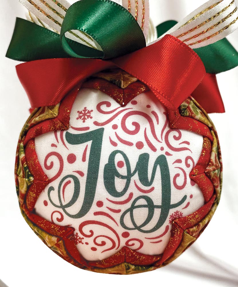 Joy Quilted Ornament Kit