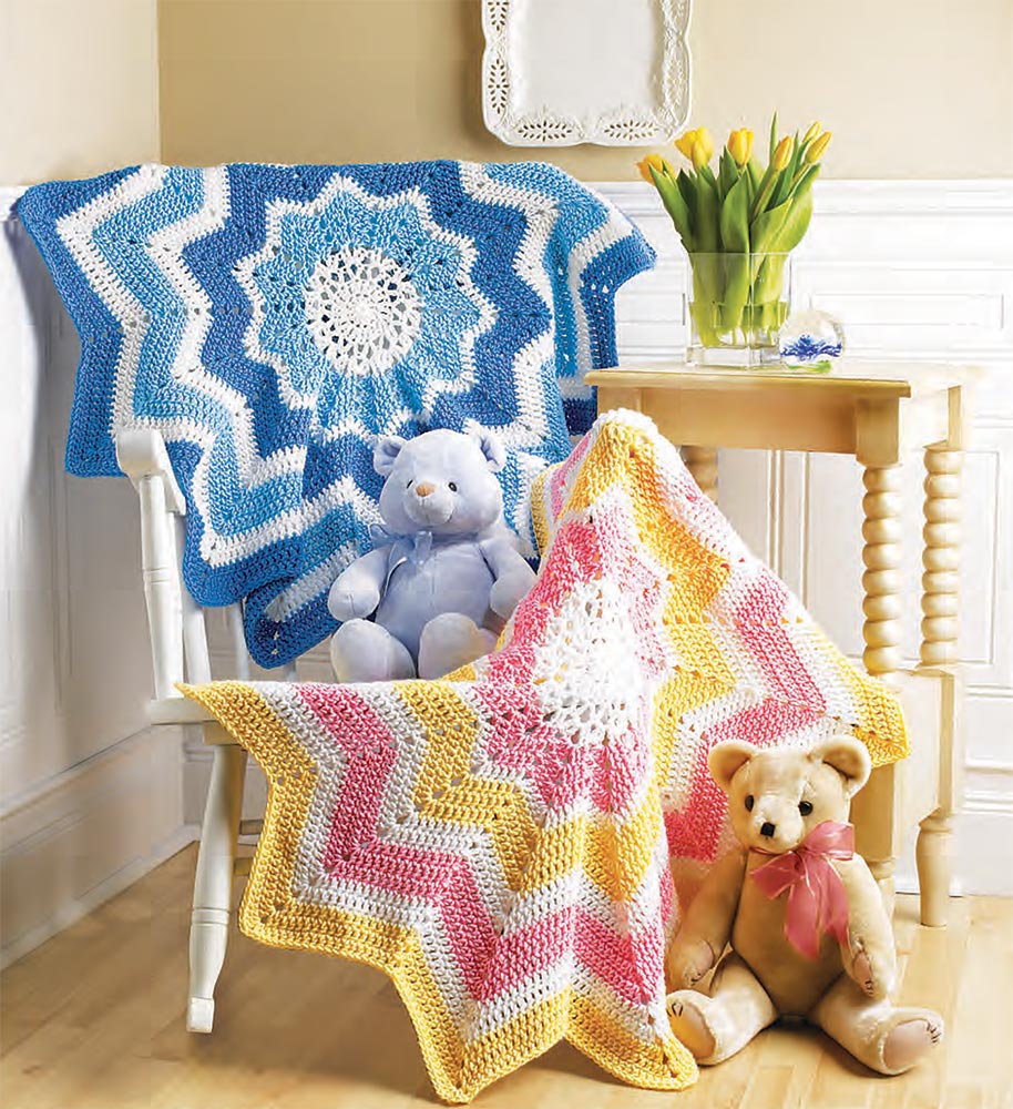 Starburst Baby Blanket Pattern