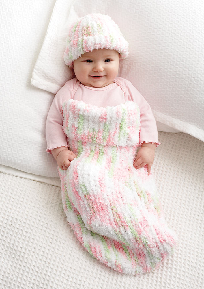 Free Knit Cocoon and Hat Pattern