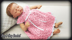 Bella Rose Newborn Baby Dress