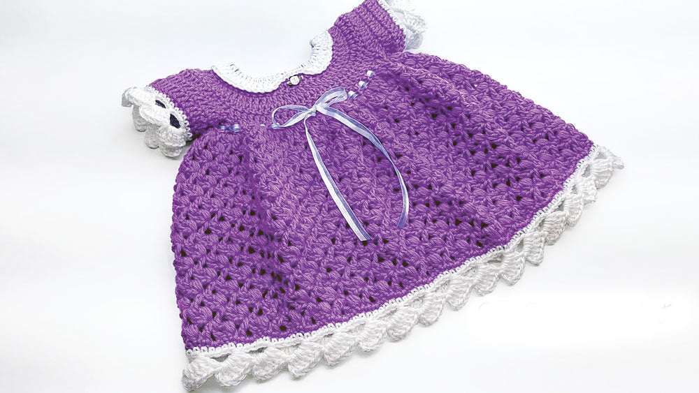 Lil Blueberry Muffin Baby Dress