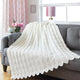 Crochet Aran Feathers Throw with premium worsted weight yarn