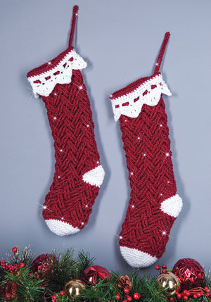 Ruby and White/Silver