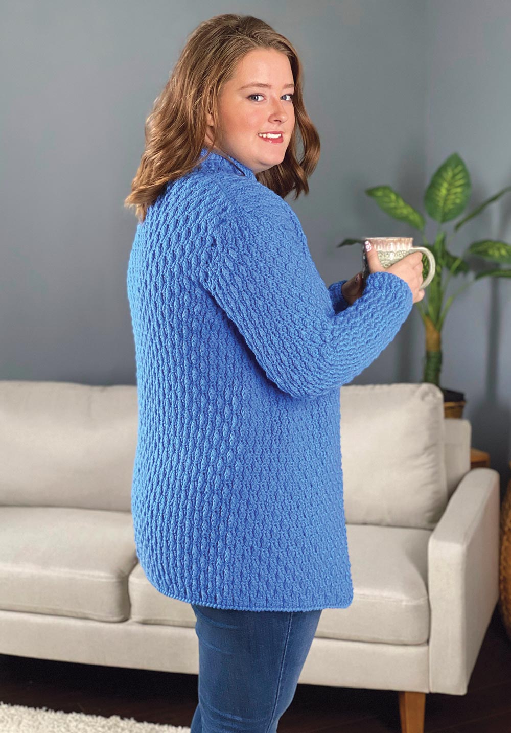 Wheat Field Cardigan – Mary Maxim