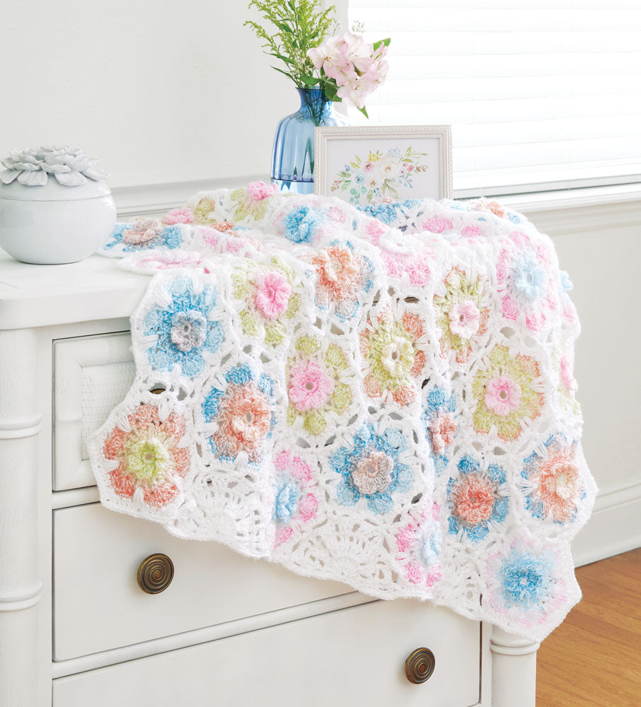 Blooms for Baby Blanket Pattern