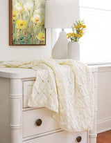 Not Your Average Knit Baby Blanket | Basketweave Project