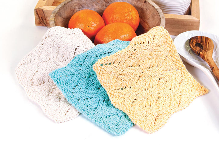 Lacy Leaves Dishcloths