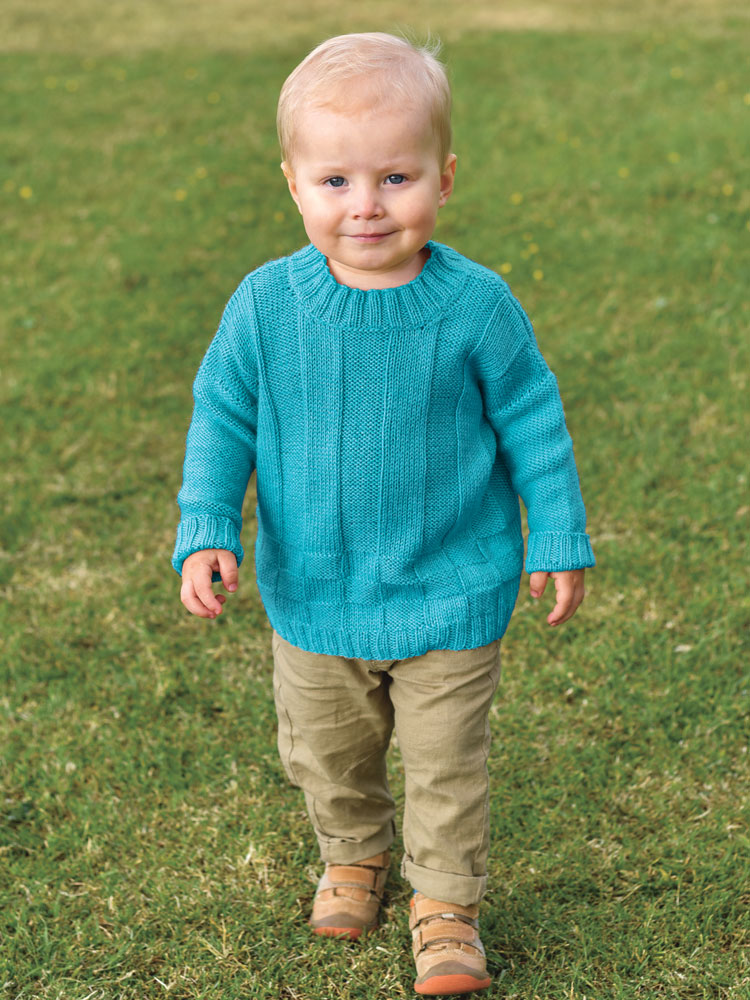 Pull En Tricot Solide Pour Bébé Et Enfant – Chaud, Ample, Col Rond, Manches Longues, Parfait Pour L’hiver 2025 - 12