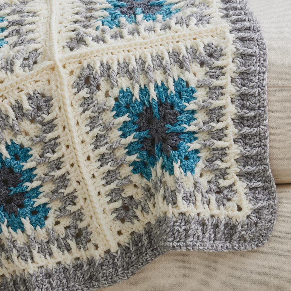 その他 USA Vintage Granny Blanket Spiked Granny Blanket – Mary Maxim