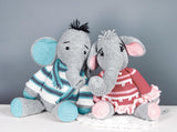 Eric and Emily Elephant Doll Kits