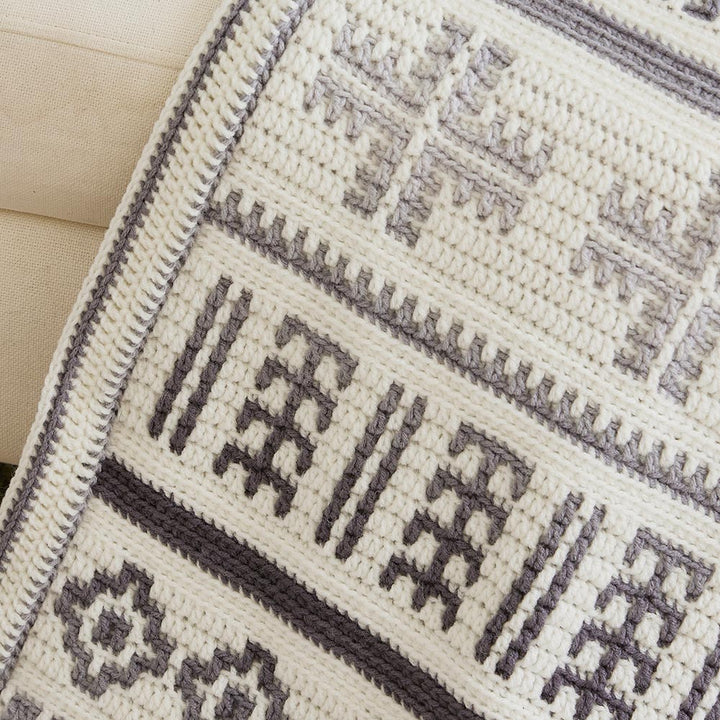 The Berber Ombre Afghan