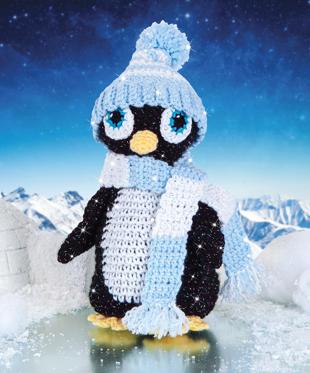 Sparky the Penguin Crochet Kit – Mary Maxim