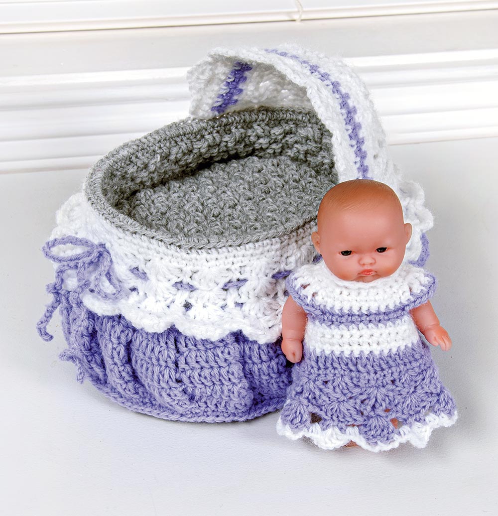Baby and Bassinet Crochet Kit