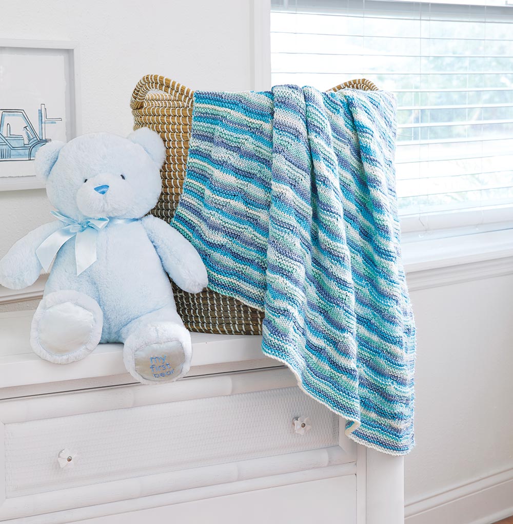 Softest Ever Knit Baby Blanket