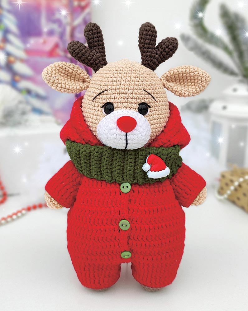 Ollie Deer Crochet Kit – Mary Maxim