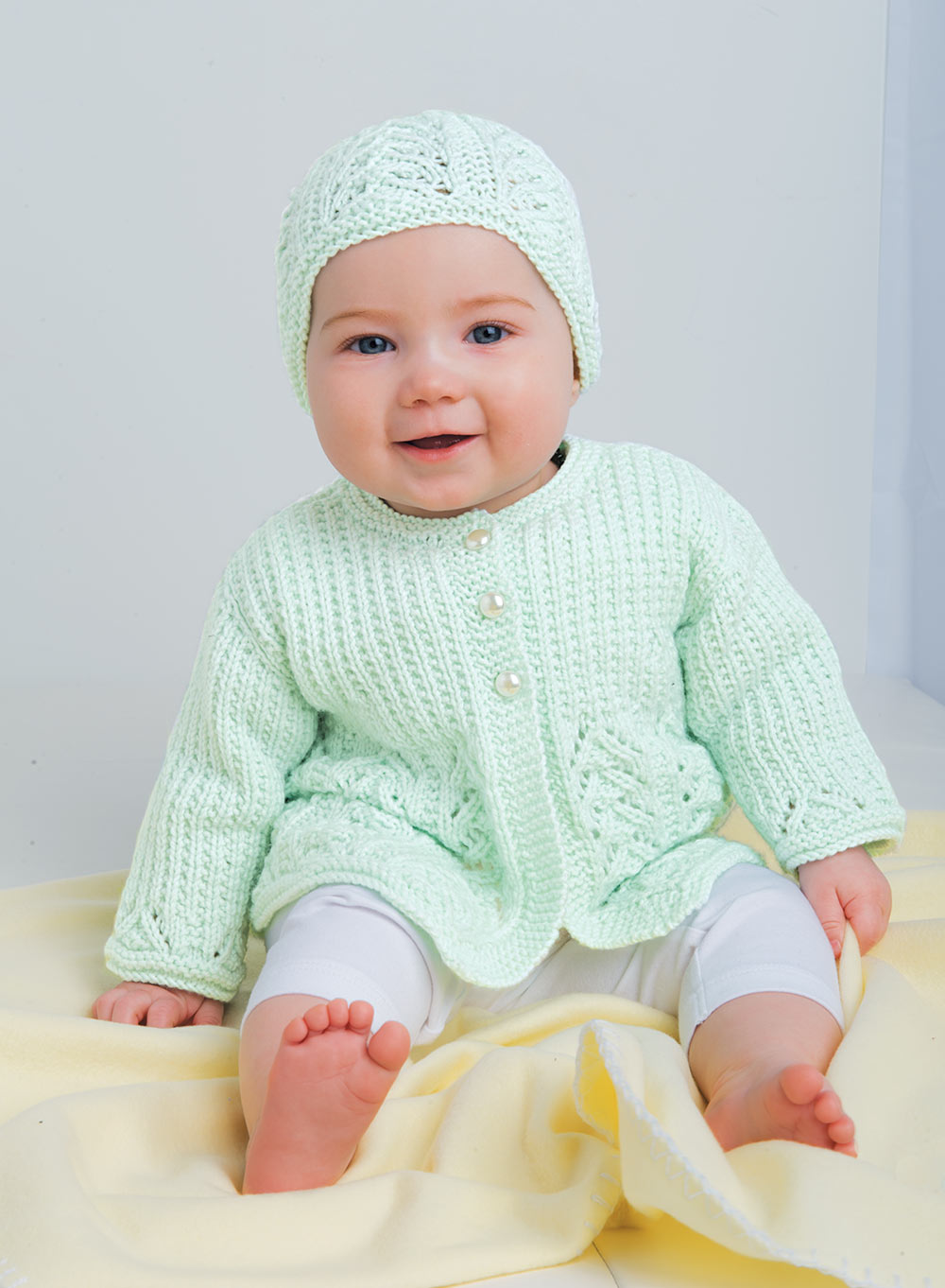 Baby's Lace Jacket and Hat Pattern