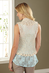 Frilly Collar Cardigan Pattern