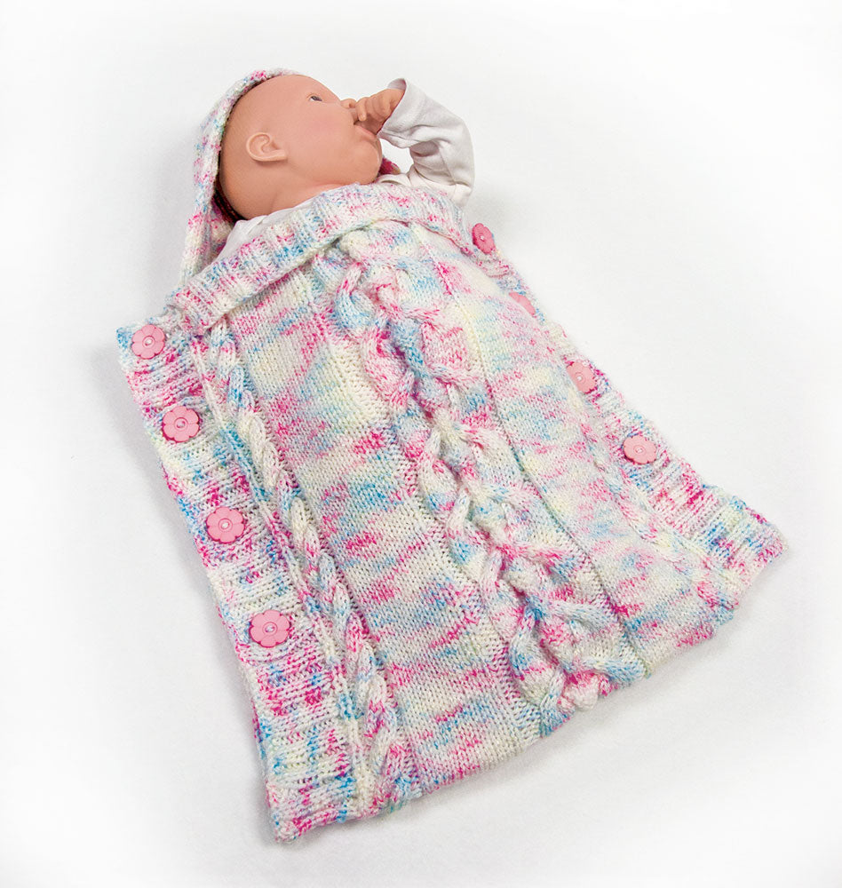 Marbles Baby Bunting Pattern – Mary Maxim