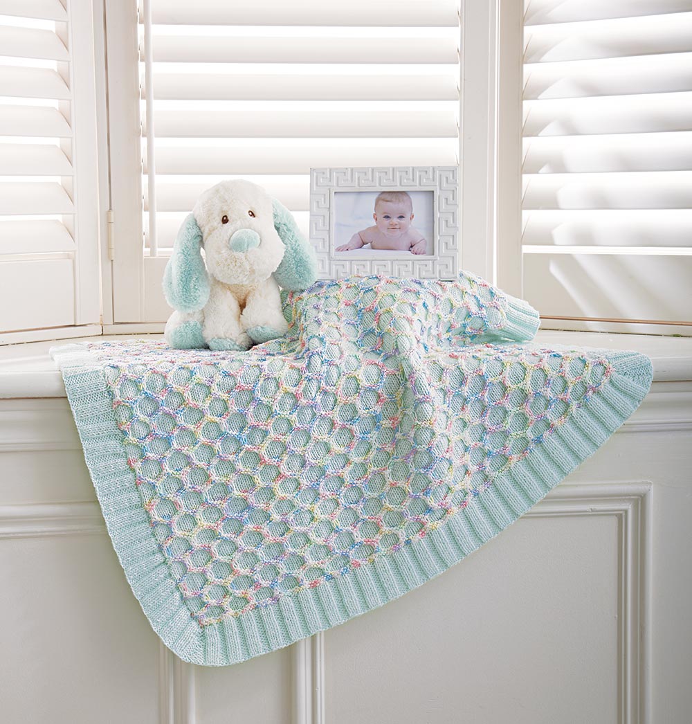 Honeycomb Baby Blanket Pattern