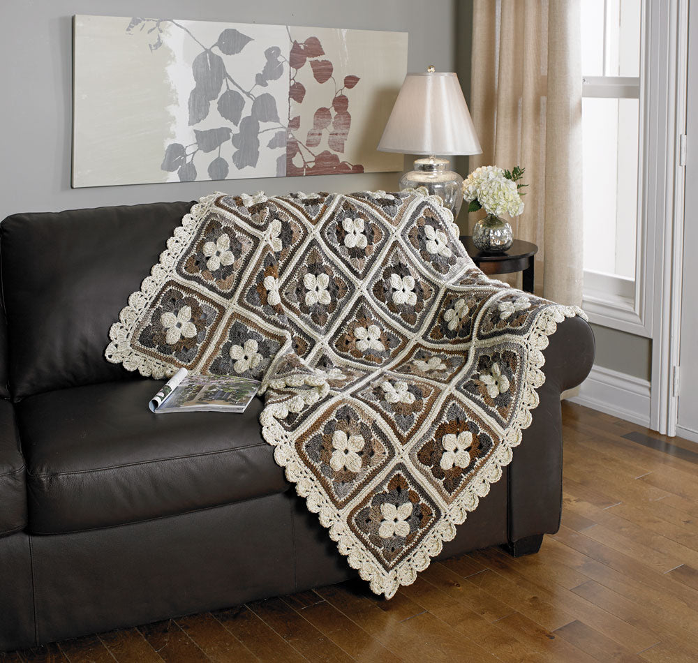Shades of Color Throw Pattern