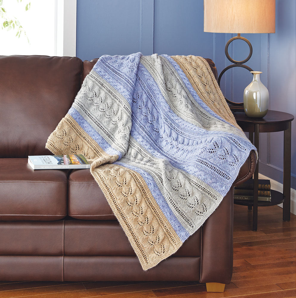 Staghorn Lace Throw Pattern
