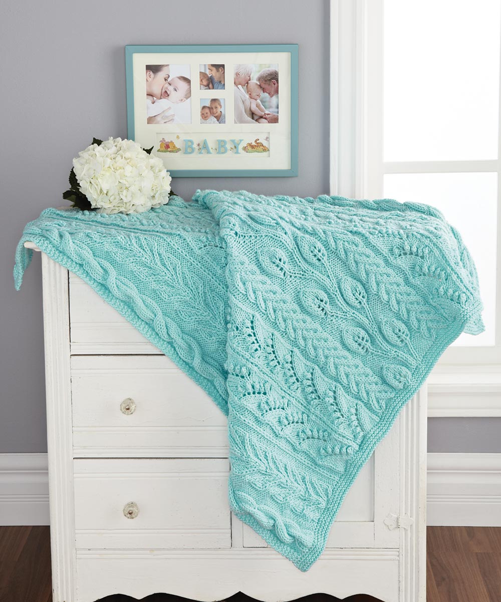 Growing Beautiful Baby Blanket Pattern