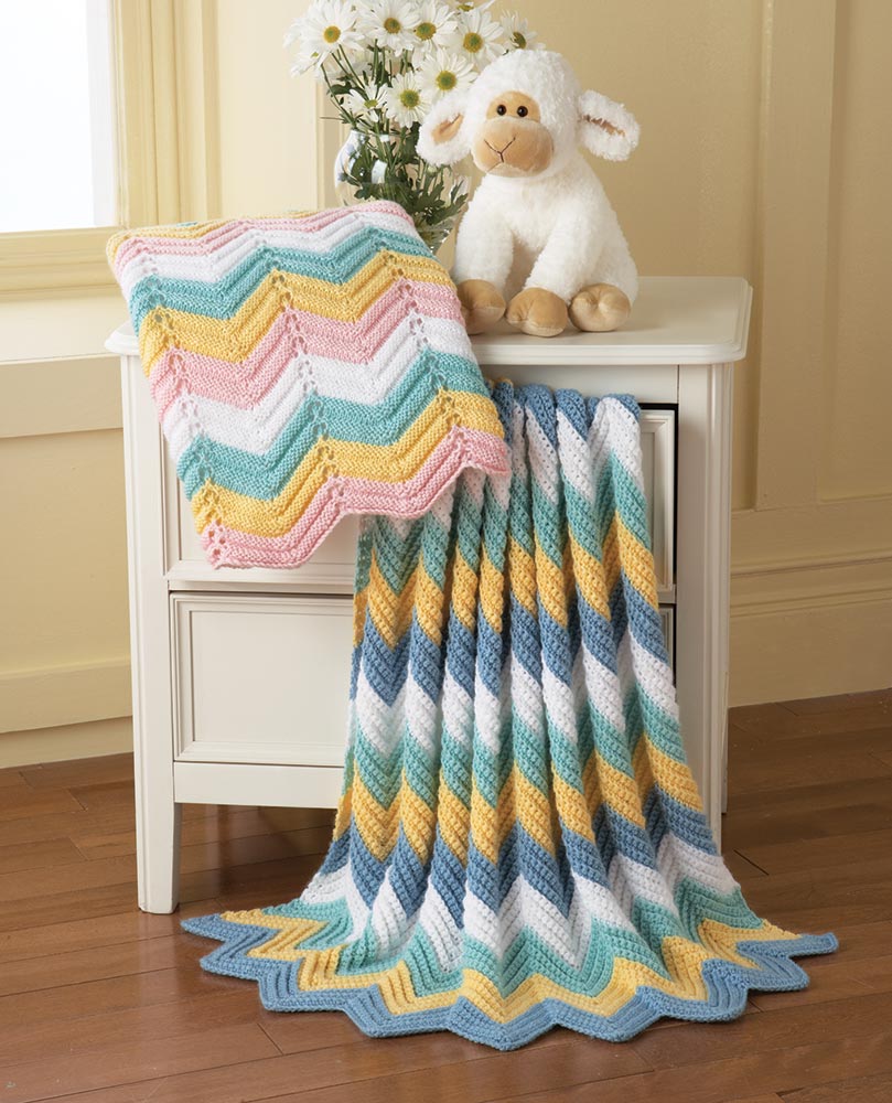 Baby Ripple to Knit or Crochet Pattern