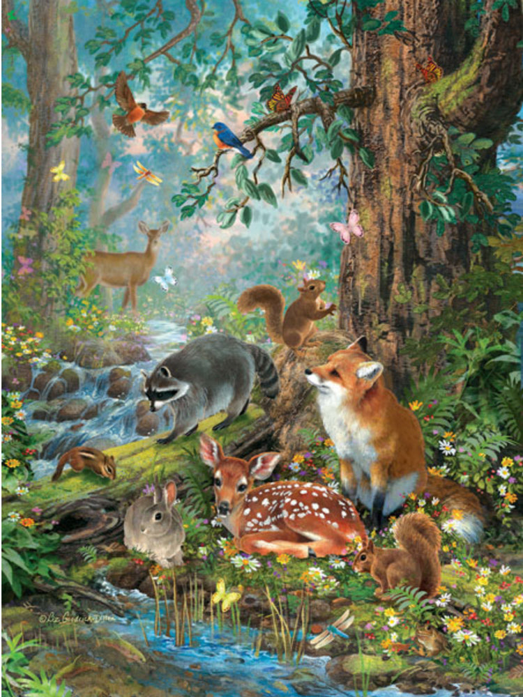 Out in the Forest Jigsaw Puzzle