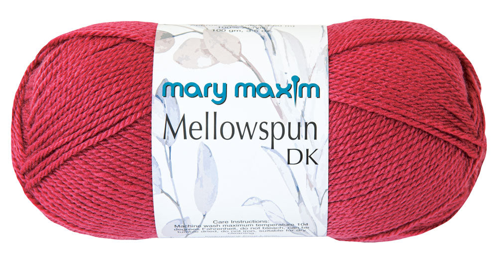 Mary Maxim Mellowspun Dk Yarn, Size: 6
