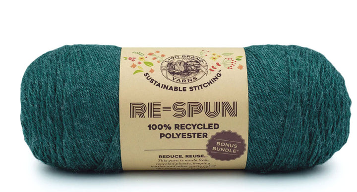 Lion Brand Re-Spun Bonus Bundle Yarn-Silver
