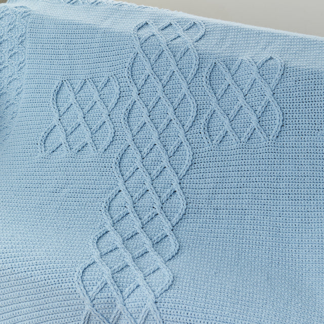 Maxwell Crest Premium Blanket - Black Celtic Cross Style