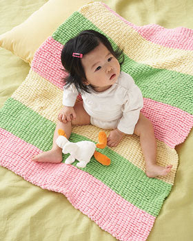 Free Baby Pom Pom Blanket Pattern