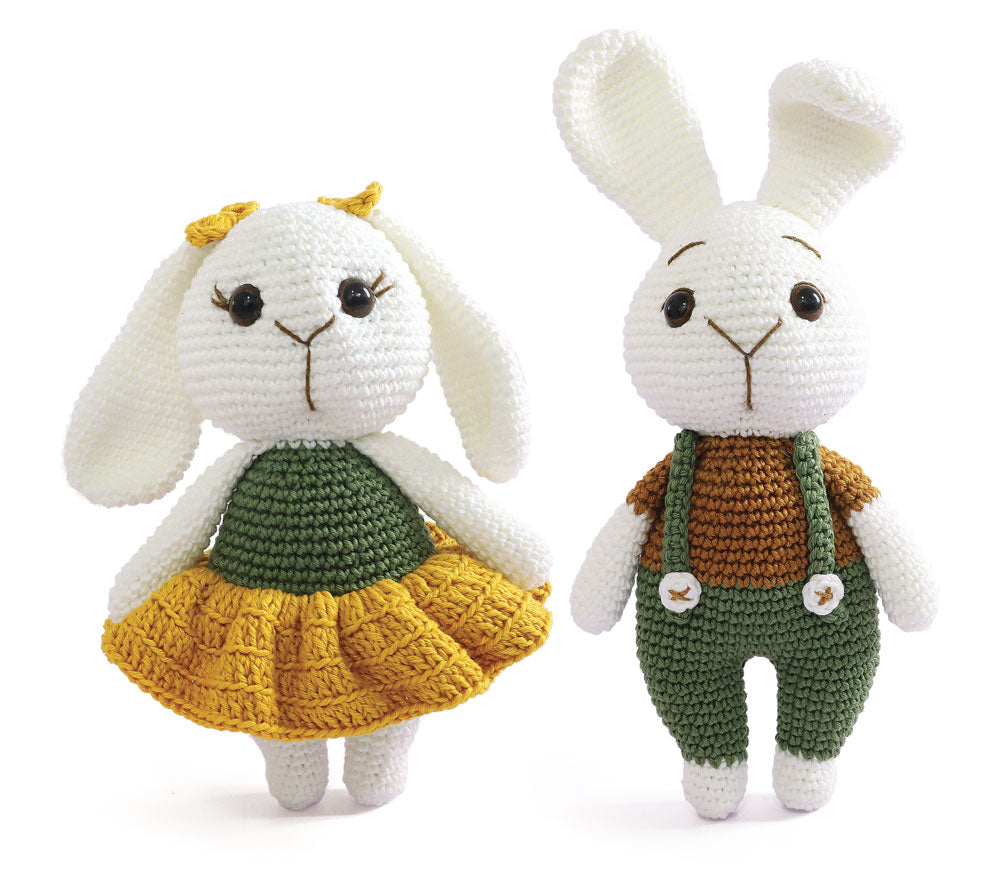 Crochet Hare Amigurumi Kit