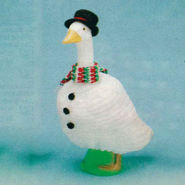 Snowman Goose Pattern – Mary Maxim snowman-goose-pattern-mary-maxim