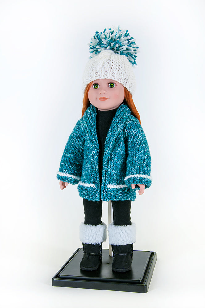 Knit Winter Doll Outfit