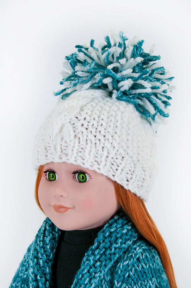 Knit Winter Doll Outfit