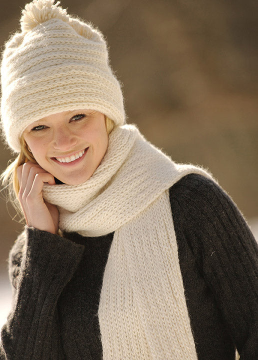 Classic Merino Hat and Scarf Pattern