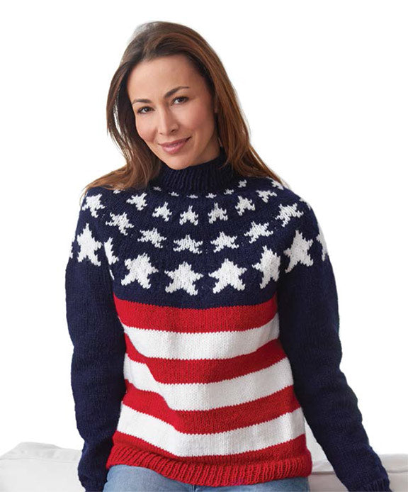 Free Stars and Stripes Pullover Pattern