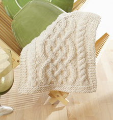 Free Celtic Cables Dishcloth Pattern