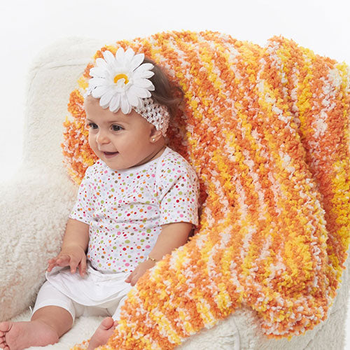 Free One Ball Tiny Tickles Blanket Pattern