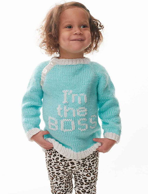 Free Get the Message Pullover Pattern