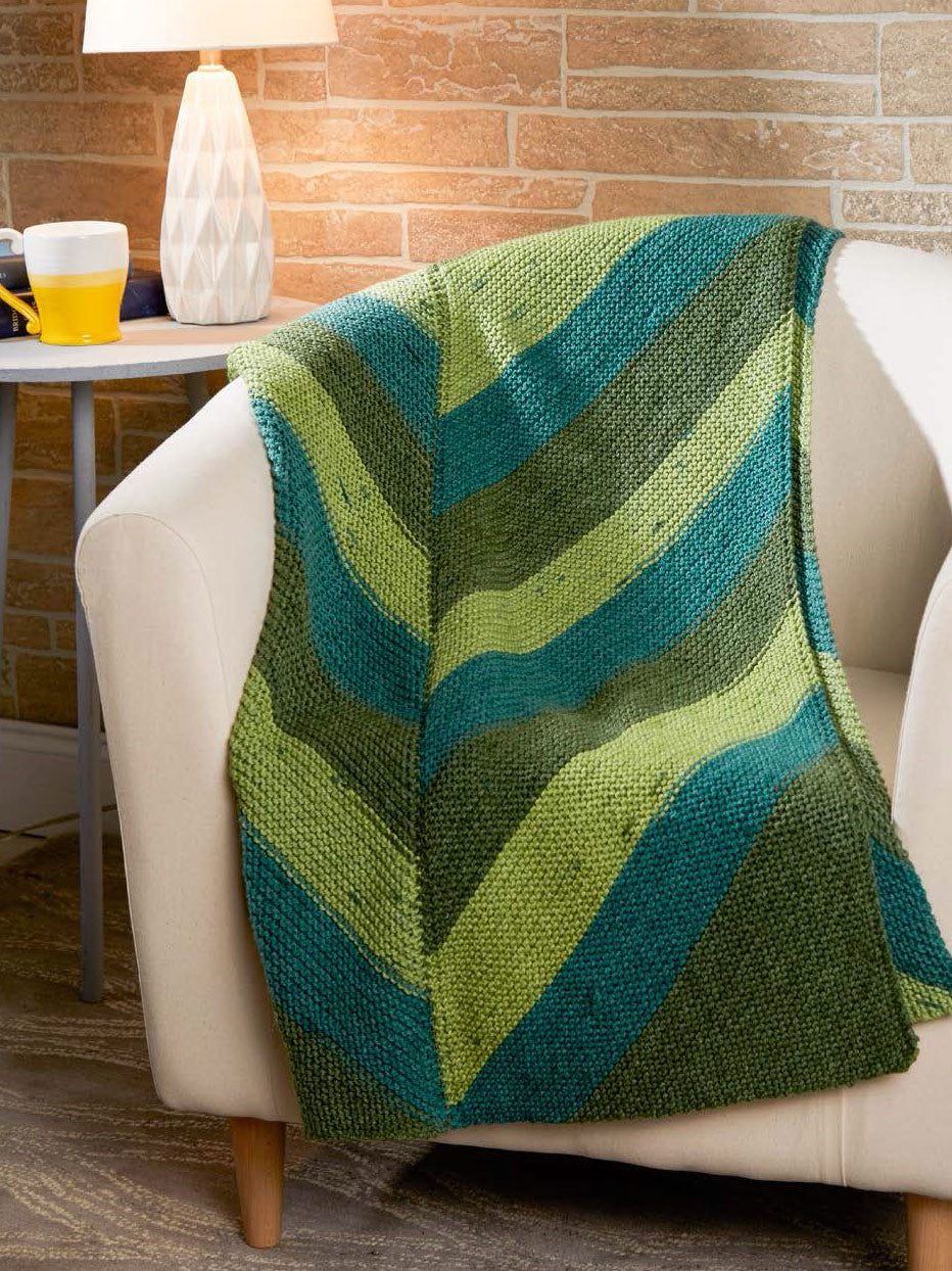 Diffuser Throw Pattern Free Simple Chevron Throw Pattern – Mary Maxim