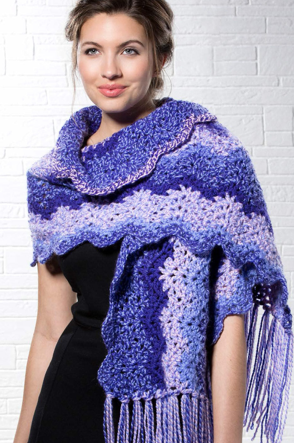 Free Ripple Crochet Shawl Pattern