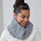 Free One-Ball Looped Cowl Pattern