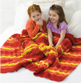 Free Firecracker Throw Crochet Pattern